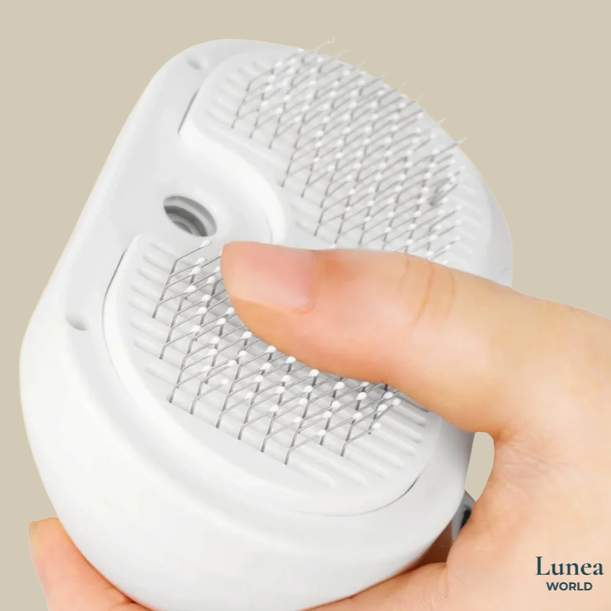 Brosse Veluna™ - 3-en-1 pour un toilettage en douceur