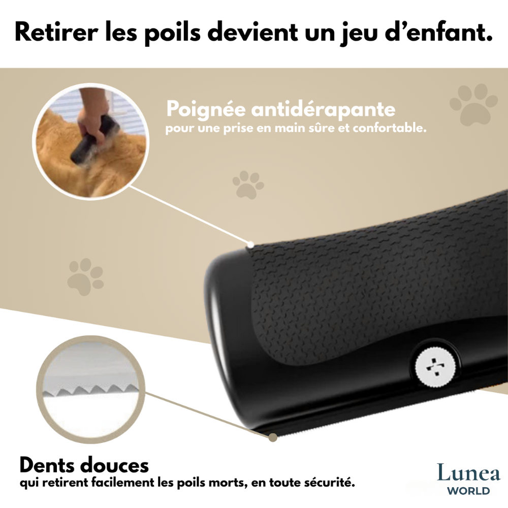 Velora™ Brush - Brosse Anti-Poils Magique