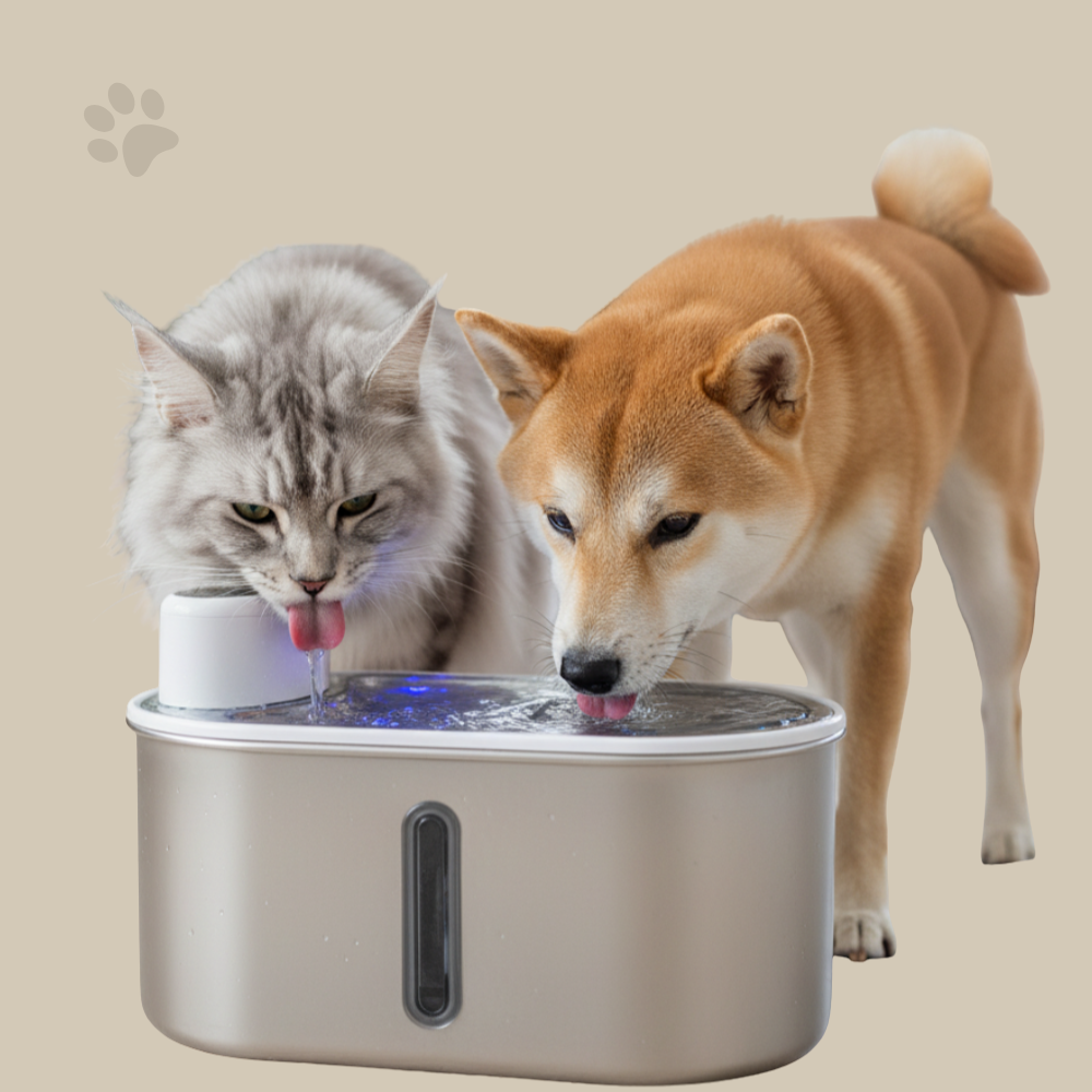 Fontaine Cristal™ – Le plaisir de boire une eau pure, pensée pour votre compagnon.