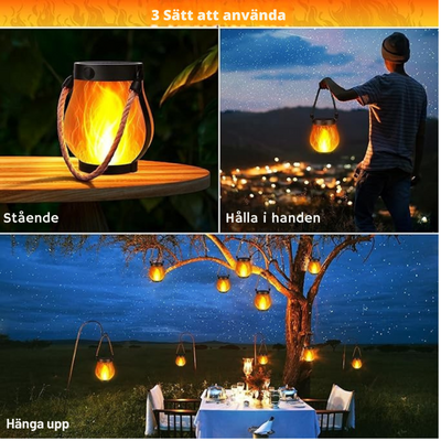Lanterne Cœur de Flamme