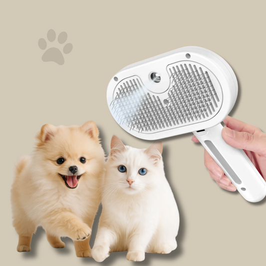 Brosse Veluna™ - 3-en-1 pour un toilettage en douceur