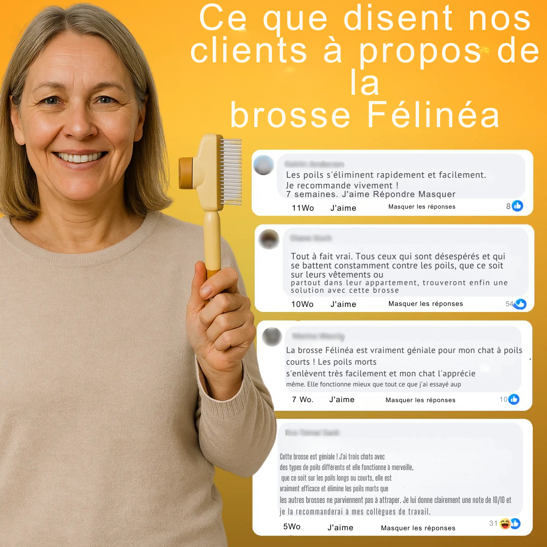 Brosse Anti-Poils - Félinéa