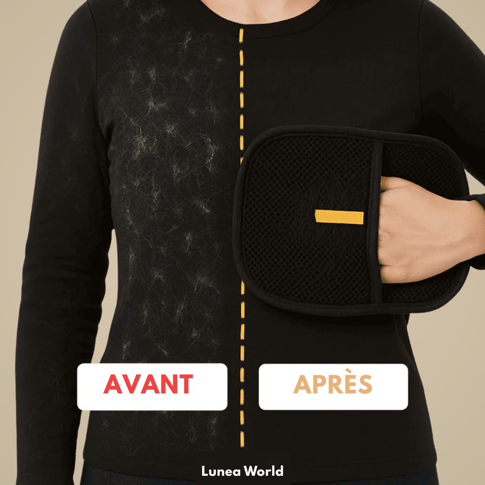 Attrape-Poils – Le gant magique qui élimine les poils en un seul geste
