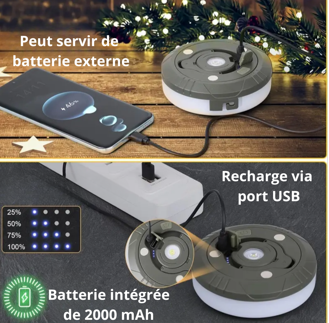 Lampe de camping