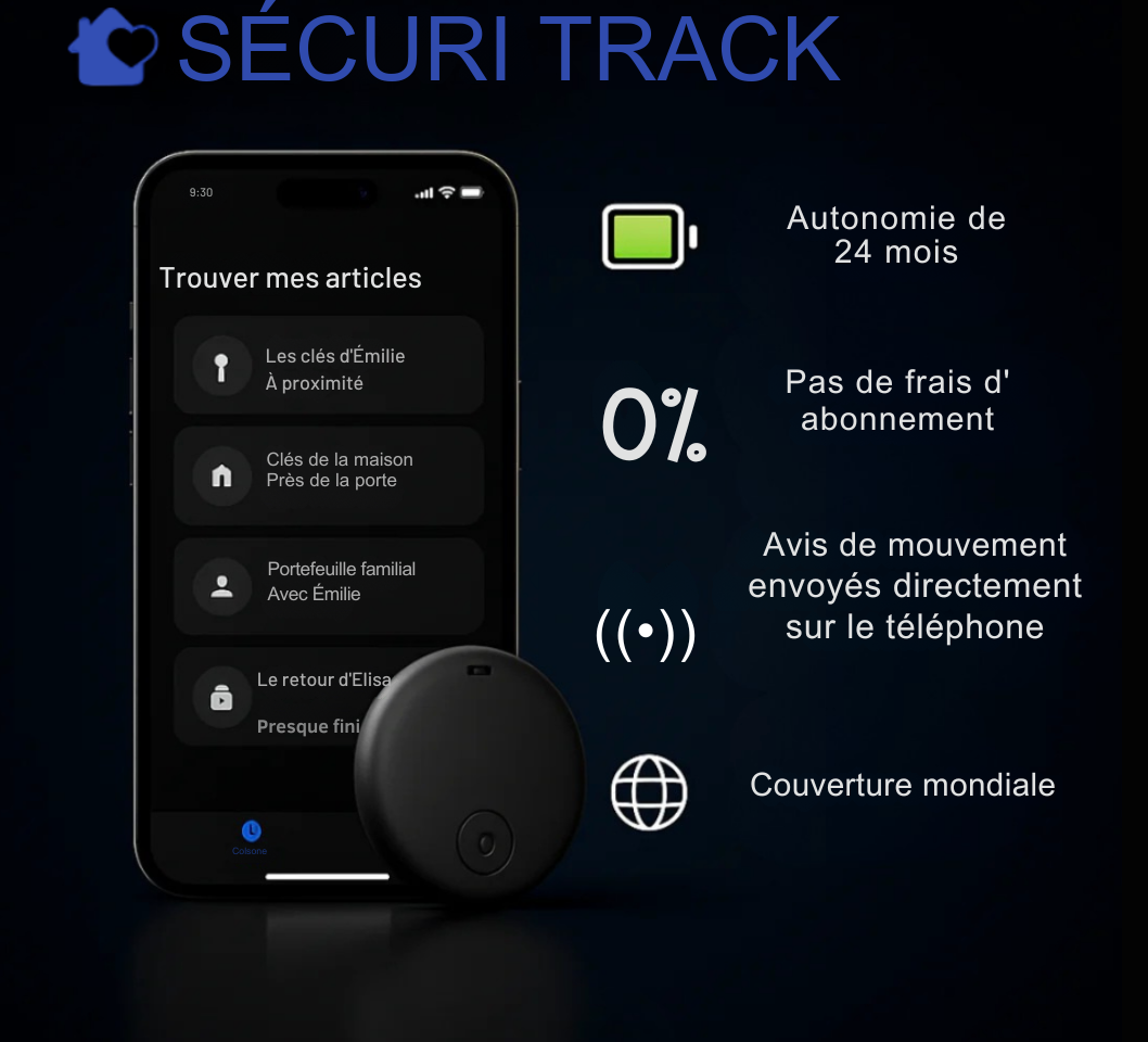 SécuriTrack - Localisation GPS
