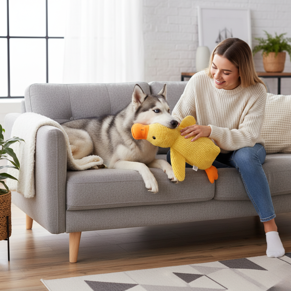 Canard Calmos™ – Doudou anti-stress
